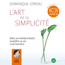 l'art de la simplicite (audiolibro)-dominique loreau-9782356411259