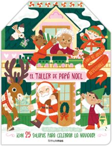 el taller de papa noel. libro de adviento desplegable-9788408291459