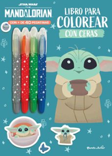 star wars. the mandalorian. libro para colorear con ceras-9788408312659