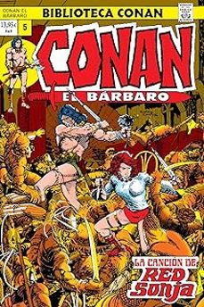 biblioteca conan. conan el barbaro 5-roy thomas-john buscema-9788410511859