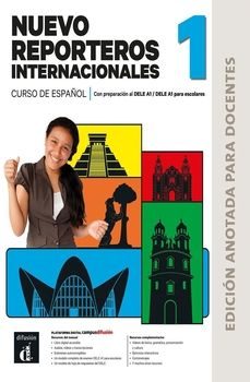 nuevo reporteros internacionales 1 ed anotada para docentes-9788411573559
