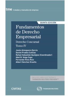 fundamentos de derecho empresarial iv (5ª ed.): derecho concursal-9788413089959