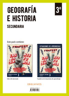 geografía e historia 3.º eso + cuaderno situaciones de aprendizaje fanfest 2026-9788414071359
