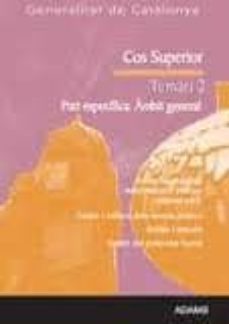 cos superior generalitat de catalunya: temari 2 part especifica. ambit general-9788415393559