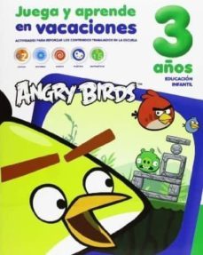 angry birds 3 años juega y aprende en vacaciones-9788415857259