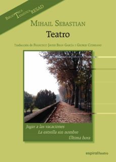mihail sebastian. teatro-9788424514259