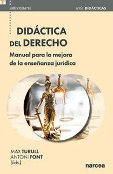 didactica del derecho (ebook)-max turull-antoni font-9788427732759
