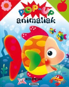 pop-up animaliak: koloreak-9788430564859