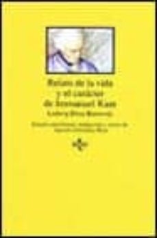 relato de la vida y el caracter de immanuel kant-ludwig ernst borowski-9788430923359
