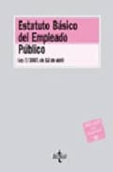 estatuto basico del empleado publico (ley 7/2007, de 12 de abril)-9788430945559