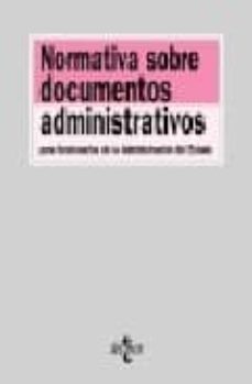 normativa sobre documentos administrativos-9788430949359