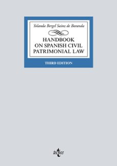 handbook on spanish civil patrimonial law-yolanda bergel sainz de baranda-9788430976959