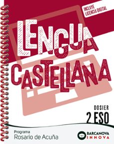 rosario de acuña 2º eso dosier. lengua castellana. innova 2 catalunya / illes balears / navarra / pais vasco-9788448962159
