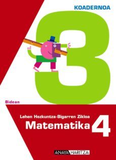 matematika 4. 3 koadernoa. educacion primaria - segundo ciclo 4º-9788467821659