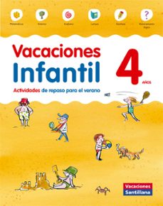 vacaciones infantil 4 años santillana ed 2014-9788468087559