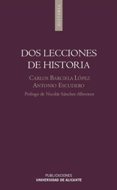 dos lecciones de historia-carlos barcela lopez-9788479089559