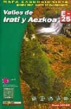 valles de irati y aezkoa (1:25.000)-9788480902359
