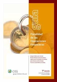guia fiscalidad de las operaciones financieras-9788482356259