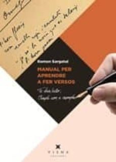 manual per aprendre a fer versos-ramon sargatal-9788483309759