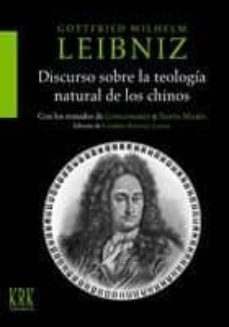 discurso sobre la teologia natural de los chinos-g.w. leibniz-9788483674659