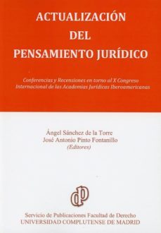 actualizacion del pensamiento juridico-angel sanchez de la torre-9788484812159