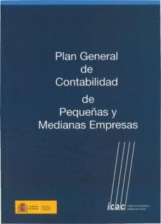 plan general de contabilidad de pequeñas y medianas empresas-9788489006959