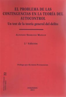 el problema de las contingencias en la teoria del autocontrol-9788490315859