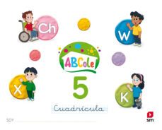 lectoescritura 5 abcole cuadricula educacion infantil 5 años mec castellano ed. 2018-9788491078159