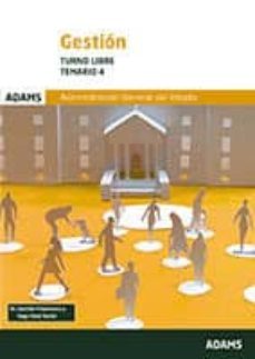 gestion turno libre temario 4 administracion general del estado-9788491474159