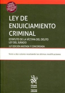 ley de enjuiciamiento criminal 25ª ed 2017-9788491691259