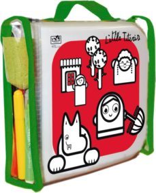 libro de plastico de la caperucita para pintar y borrar-9788492636259
