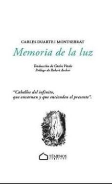 memoria de la luz-carles duarte-9788494989759