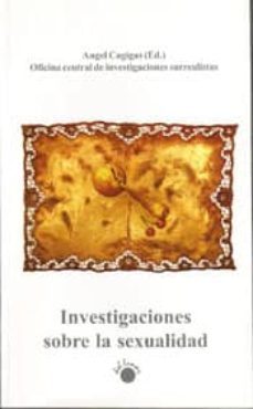 investigaciones sobre la sexualidad-angel (ed.) cagigas-9788495331359