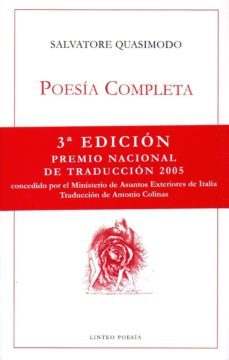 poesia completa (ed. bilingue castellano-italiano)(2ª edicion) (p remio nacional de traduccion 2005 concedido por el ministerio de asuntos exteriores de italia)-9788496067059