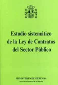 estudio sistematico de la ley de contratos del sector publico-9788497817059