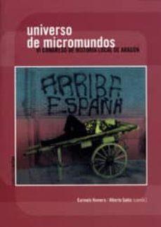 universo de micromundos. vi congreso de historia local de aragon-9788499110059