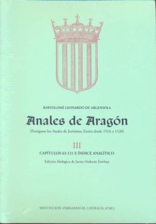anales de aragon (3 vol)-bartolome leonardo de argensola-9788499112459