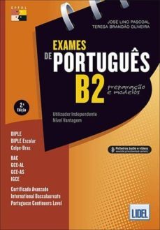 exames de portugues b2: utilizador independente nivel vantagem-jose lino pascoal-teresa brandao oliveira-9789897524059