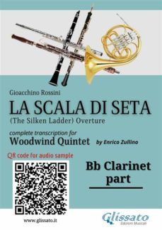 bb clarinet part of "la scala di seta" for woodwind quintet (ebook)-9791221371659