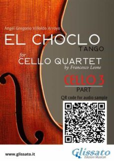 cello 3 part of "el choclo" for cello quartet (ebook)-9791221385359