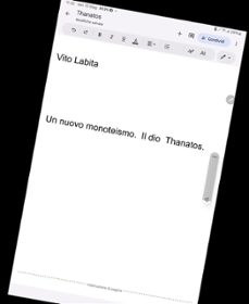 un nuovo monoteismo.  il dio thanatos (ebook)-9791223038659