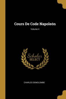 cours de code napolen; volume 4-9780270819069
