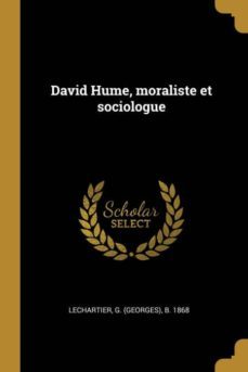 david hume, moraliste et sociologue-9780274541669