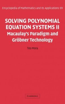 solving polynomial equation systems ii-9780521811569