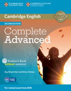 complete advanced student s book without answers with cd-rom 2nd edition-9781107631069