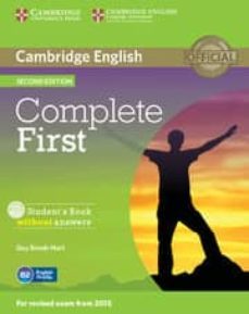 complete first student s pack (student s book without answers with cd-rom, workbook without answers with audio cd) 2nd edition-9781107651869
