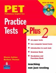 pet practice tests plus 2: book with cd-rom-9781405831369