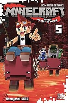 minecraft, le manga officiel : voyage au bout du monde. vol. 5-kazuyoshi seto-9782384963669