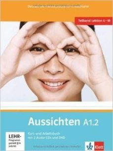 aussichten a1.2 - alumno+ejercicios+2 cd+dvd-9783126762069