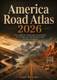 america road atlas 2026-cael rowan-9783565577569